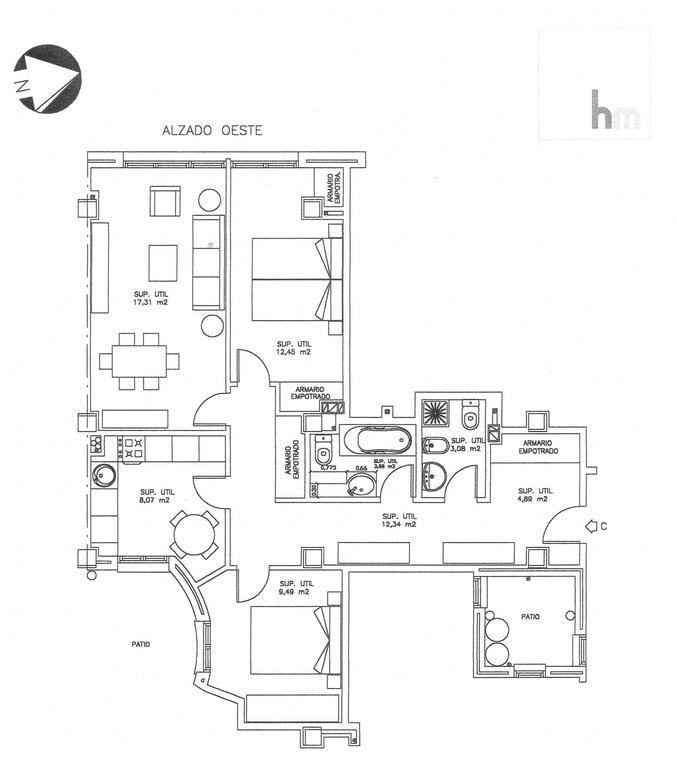 기욘 Apartamento Playa Poniente 아파트 외부 사진